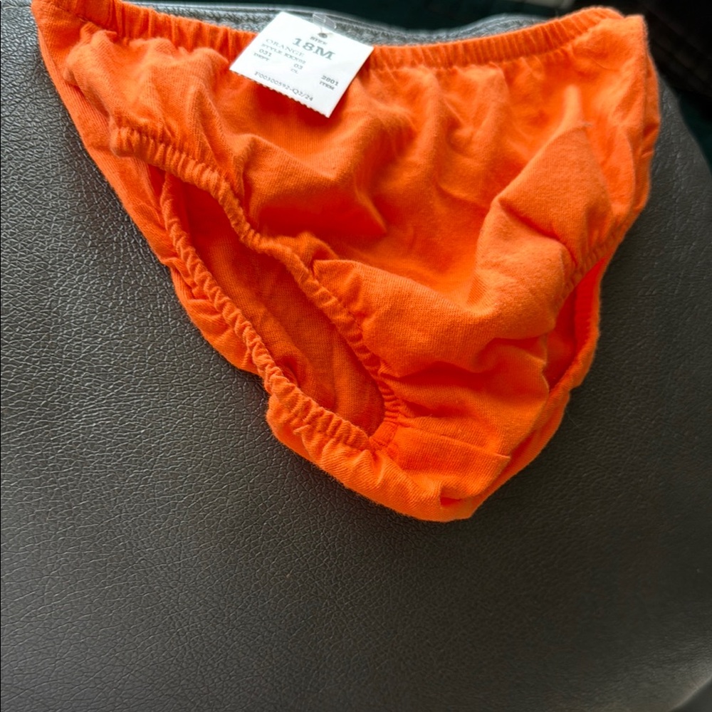Target Orange diaper cover bottoms